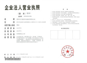 企业法人营业执照（副本）1